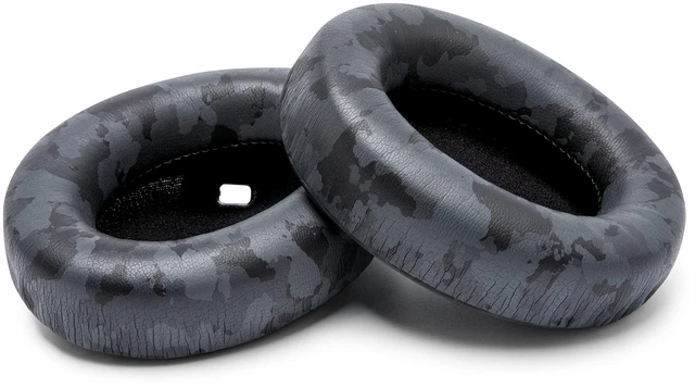 Alt view image 7 of 7 - PadZ WH1000XM4 - Extra Thick Earpads for Sony WH1000XM4 Made by Wicked Cushions Soft PU Leather, Luxurious Memory Foam, Added Thickness Without Disabling Sensor Black Camo
