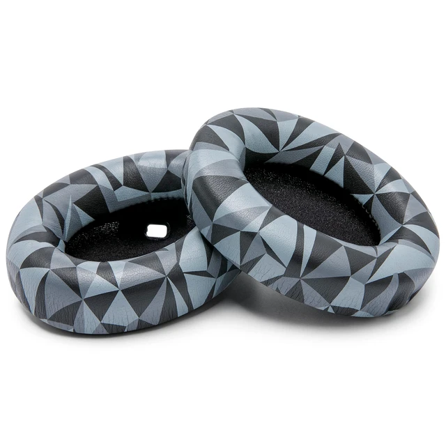Alt view image 7 of 7 - PadZ WH1000XM4 - Extra Thick Earpads for Sony WH1000XM4 Made by Wicked Cushions Soft PU Leather, Luxurious Memory Foam, Added Thickness Without Disabling Sensor Geo Grey