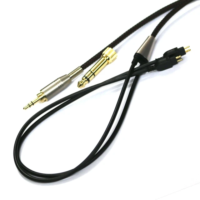 Alt view image 4 of 6 - Replacement Audio Upgrade Cable Compatible with Sennheiser HD650, HD600, HD580, HD58X, HD660S, HD660S2, Massdrop HD6XX Headphones 1.5meters/4.9feet