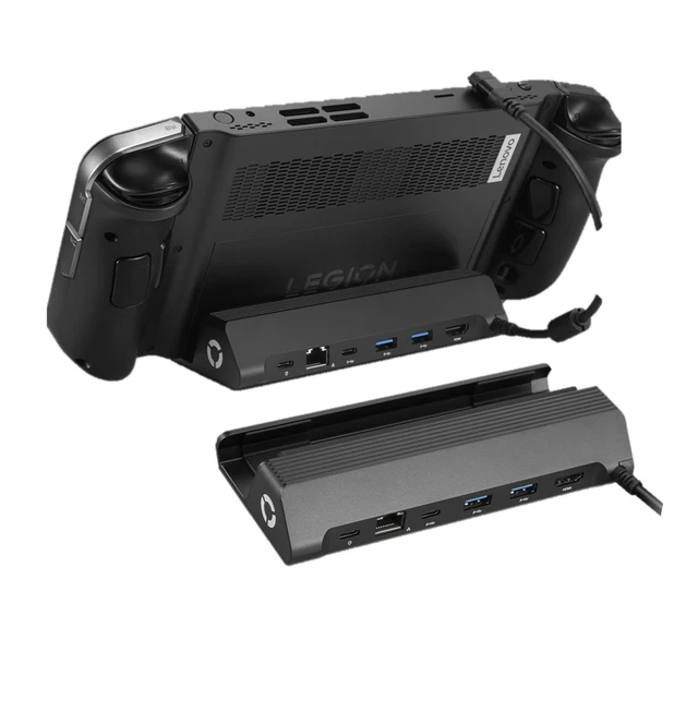 Alt view image 2 of 7 - Legion Go USB-C Hub Dock for Legion Go 6-in-1 Dock, Port Expansion, Charging, Video, Ethernet Support