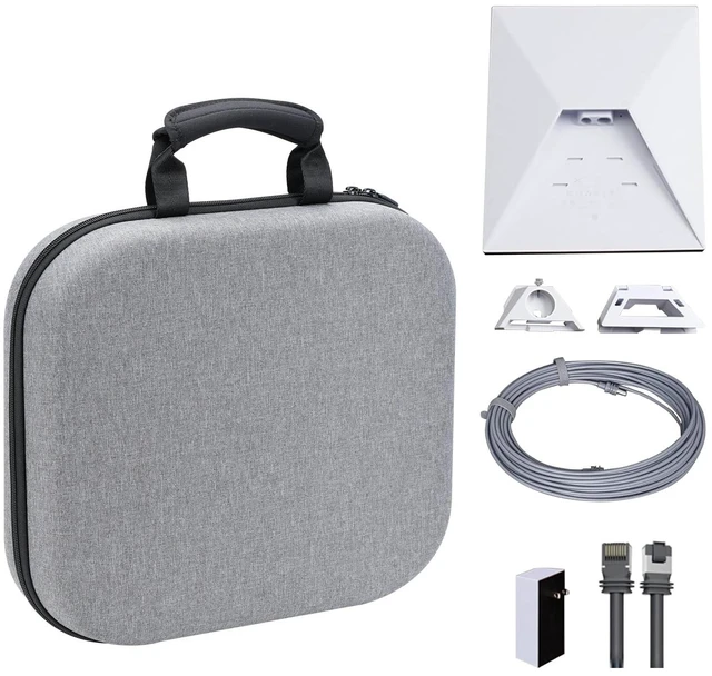 Main image of Starlink Mini Carry Case - Protective Waterproof Storage Bag Pouch for SpaceX Starlink Mini Dish, Travel-Friendly Design with Handle, Perfect for RV, Van, Camping & Outdoor Use