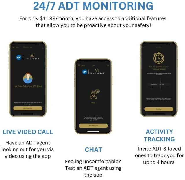 Alt view image 7 of 7 - Smart Jewelry - Personal Safety Device - Necklace