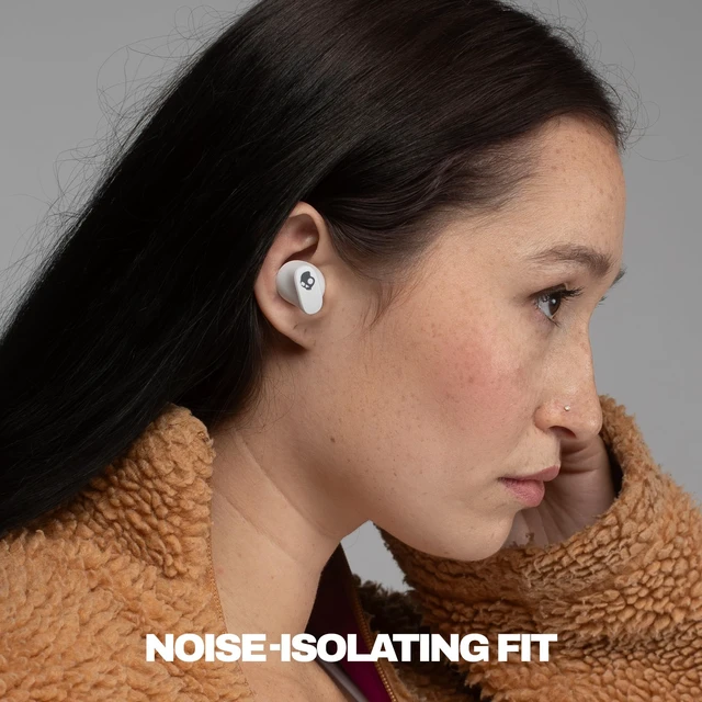 Alt view image 4 of 7 - Smokin Buds 360 Wireless Noise Isolating Earbuds - Bone In-Ear Fit, Bluetooth, 20 Hours Battery, IPX4 Sweat and Water Resistant, Microphone for iPhone Android, Commuting, Studying