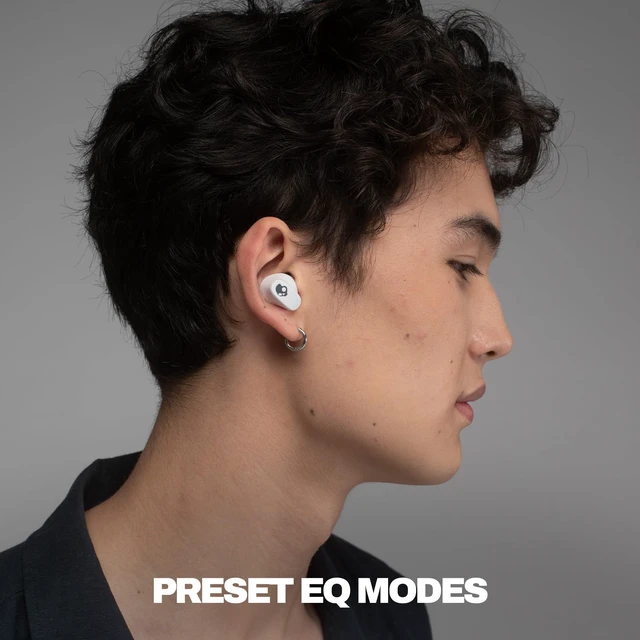 Alt view image 6 of 7 - Smokin Buds 360 Wireless Noise Isolating Earbuds - Bone In-Ear Fit, Bluetooth, 20 Hours Battery, IPX4 Sweat and Water Resistant, Microphone for iPhone Android, Commuting, Studying