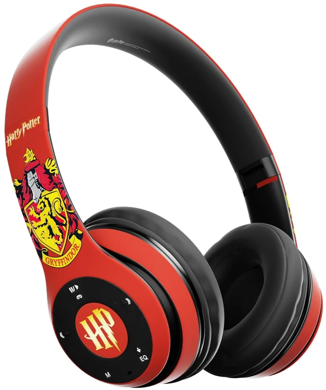 Main image of Harry Potter Gryffindor Bluetooth Headphones with Built in Mic Officially Licensed Wireless Headphones, Foldable Headset Harry Potter Gifts for Women, Men, Teens, Kids & All Fans of Gryffindor