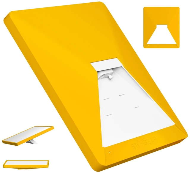 Main image of for Starlink Mini Case, Starlink Mini Shockproof Protective Cover Liquid Silicone Case for Starlink Satellite Dish, Portable Protective Cover with Black Sticker, Safety Yellow