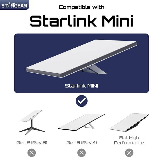 Alt view image 6 of 7 - for Starlink Mini Case, Mini Protective Cover Liquid Silicone Case Starlink Mini Satellite Dish Accessories, Portable Protective Cover Shell for Starlink with Black Sticker, White