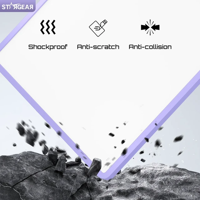 Alt view image 3 of 7 - for Starlink Mini Case, Mini Protective Cover Liquid Silicone Case Starlink Mini Satellite Dish Accessories, Portable Protective Cover Shell for Starlink with Black Sticker, Purple