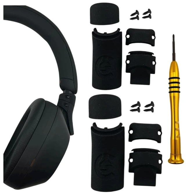Main image of CS Repair Kit for Sony WH-1000XM5 XM5 Headphones Broken Headband/Swivel Replacement Parts (Black)