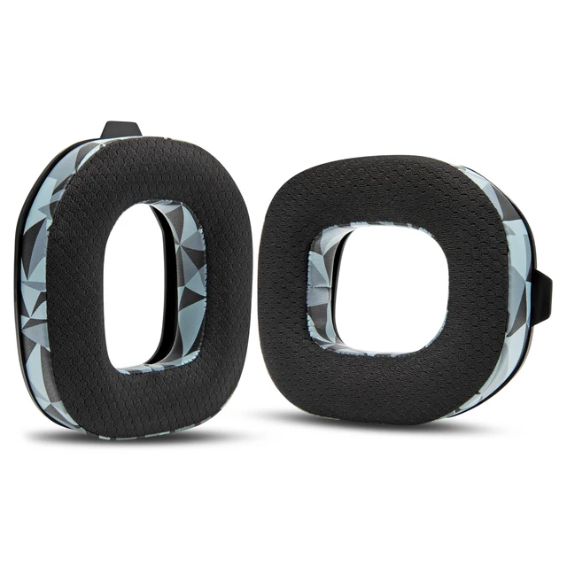Alt view image 7 of 7 - Freeze A50 - Cooling Gel Earpads for Astro A50 Gen 4, Gen 5 & A50X Made by Wicked Cushions Improved Durability, Thickness & Sound Isolation Geo Grey