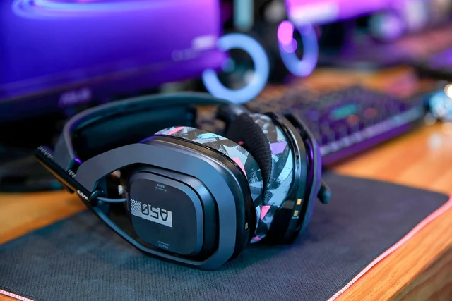 Alt view image 3 of 7 - Freeze A50 - Cooling Gel Earpads for Astro A50 Gen 4, Gen 5 & A50X Made by Wicked Cushions Improved Durability, Thickness & Sound Isolation 90's Black