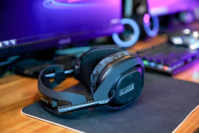 Alt view image 3 of 7 - Freeze A50 - Cooling Gel Earpads for Astro A50 Gen 4, Gen 5 & A50X Made by Wicked Cushions Improved Durability, Thickness & Sound Isolation Black camo