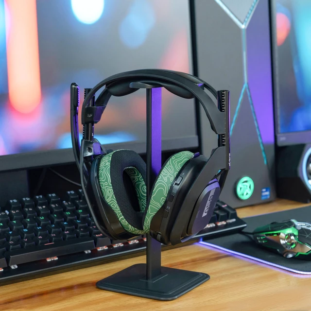 Alt view image 3 of 7 - Freeze A50 - Cooling Gel Earpads for Astro A50 Gen 4, Gen 5 & A50X Made by Wicked Cushions Improved Durability, Thickness & Sound Isolation Emerald Tide