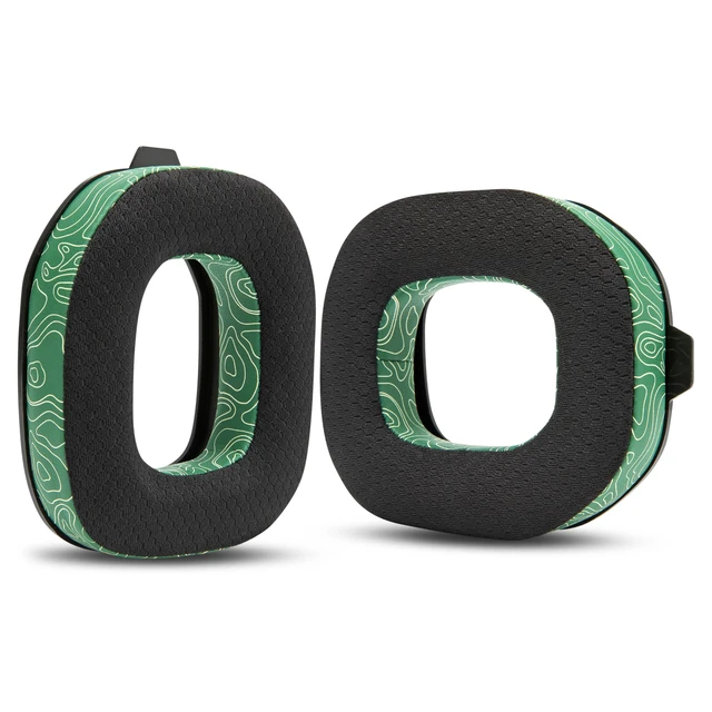 Alt view image 7 of 7 - Freeze A50 - Cooling Gel Earpads for Astro A50 Gen 4, Gen 5 & A50X Made by Wicked Cushions Improved Durability, Thickness & Sound Isolation Emerald Tide