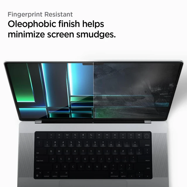 Alt view image 5 of 7 - GlasTR Slim Screen Protector for MacBook Pro 14" M1-M5 Series (2021-2026), 9H+ Tempered glass, Scratch resistance, Lab-tested 100% clarity, Precise cutout, Case-friendly, 1Pack