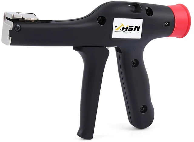 Main image of Cable Tie Tool: Fasten and Cut Cables with Ease - Fits 2.8mm~12mm Nylon Ties