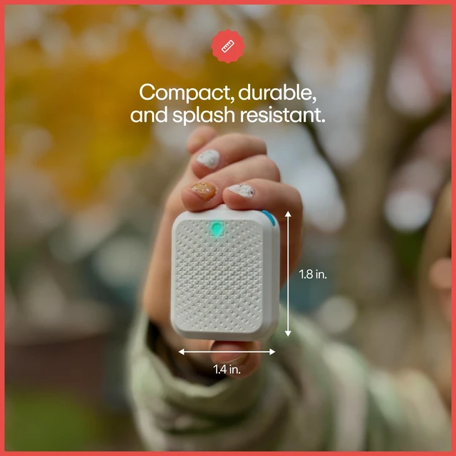 Alt view image 3 of 7 - Safe Family GPS Tracker - Kids & Seniors, 6-Month Plan Included Screen-free GPS tracker with accurate tracking, SOS alerts, Safe Zones & 30-day battery. Subscription + case included