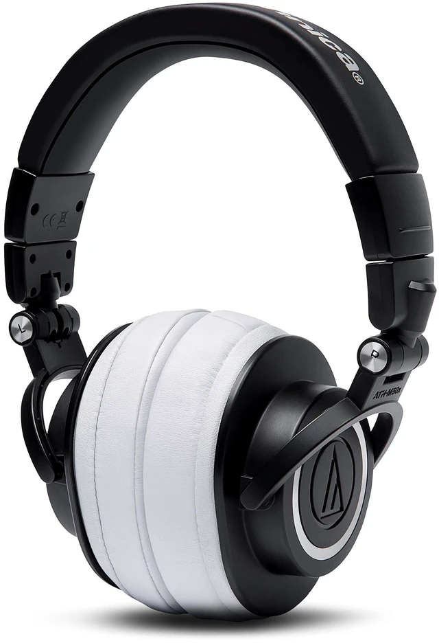Alt view image 5 of 7 - PadZ Universal - Earpads for ATH M50X / SteelSeries Arctis/HyperX Made by Wicked Cushions Extra Thick Also fits Logitech G Pro X & 50+ Additional Models White