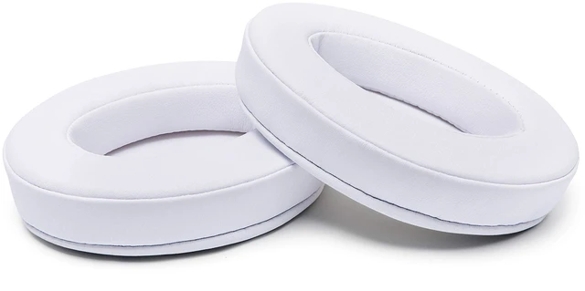 Alt view image 6 of 7 - PadZ Universal - Earpads for ATH M50X / SteelSeries Arctis/HyperX Made by Wicked Cushions Extra Thick Also fits Logitech G Pro X & 50+ Additional Models White