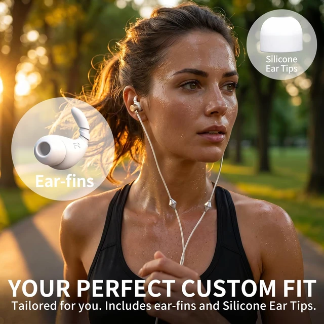 Alt view image 5 of 7 - USB-C Air Tube Headphones EMF Free Anti Radiation Wired Earbuds with Noise Reduction Mic & Volume Control Zero EMF for Pregnancy, Kids Open Ear Comfort for iPhone 15,16,17, Android, Laptop