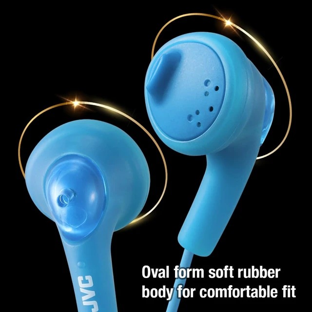Alt view image 3 of 6 - Basic Gumy Earbuds Blue, Model Number: HA-F160-A, 3