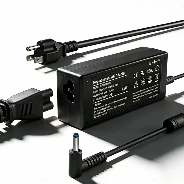 Main image of Blue Tip 65W Laptop Charger Replacement for HP Laptop Charger Computer Power Cord Adapter