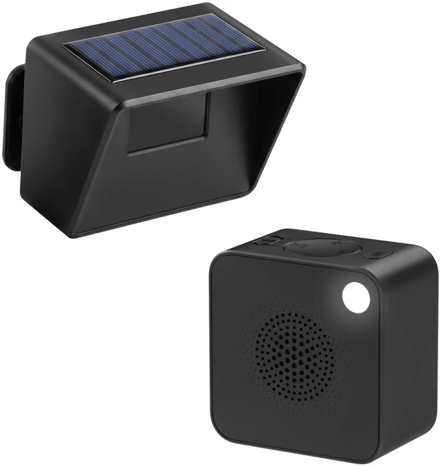 Main image of Driveway Alarm with Portable Rechargeable Receiver and Solar Sensor 3000FT Long Range Wireless Driveway Alarm, Weatherproof Outdoor Motion Sensor Alarm for Driveways, Homes, Yards, and Property