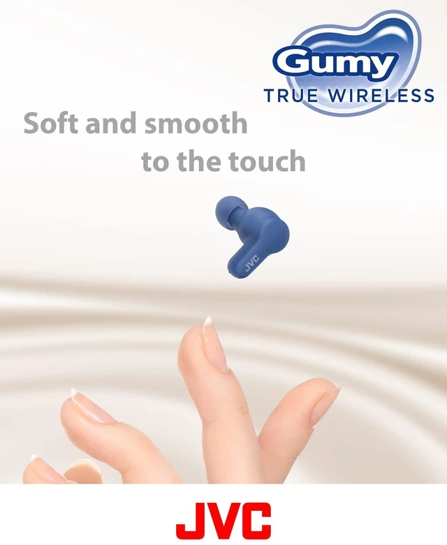 Alt view image 2 of 7 - Gumy True Wireless Earbuds, Bluetooth 5.3, Charging Case, 24-Hour Playback, IPX4 Water Resistant, Comfortable Secure Fit with XS/S/M/L Earpieces, Built-in Mic for Calls, iPhone/Android/PC - HAA7T2