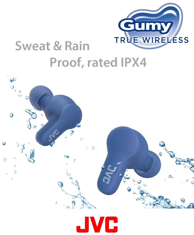 Alt view image 4 of 7 - Gumy True Wireless Earbuds, Bluetooth 5.3, Charging Case, 24-Hour Playback, IPX4 Water Resistant, Comfortable Secure Fit with XS/S/M/L Earpieces, Built-in Mic for Calls, iPhone/Android/PC - HAA7T2