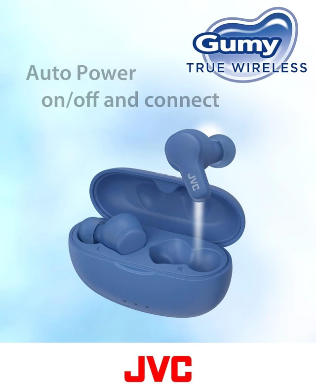 Alt view image 7 of 7 - Gumy True Wireless Earbuds, Bluetooth 5.3, Charging Case, 24-Hour Playback, IPX4 Water Resistant, Comfortable Secure Fit with XS/S/M/L Earpieces, Built-in Mic for Calls, iPhone/Android/PC - HAA7T2