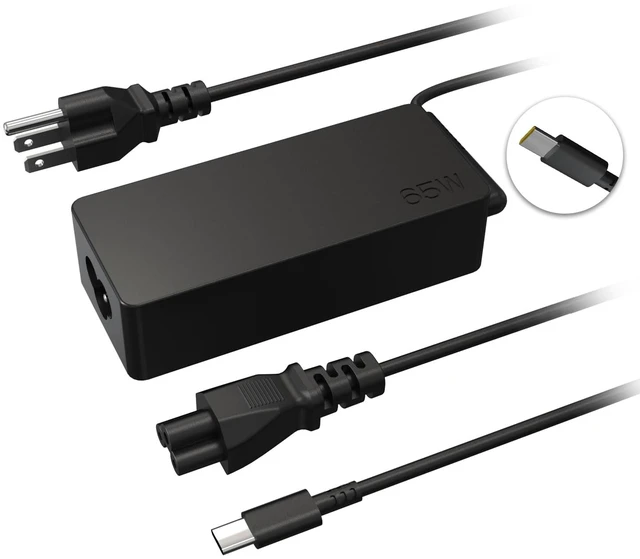 Main image of New Slim 65W Laptop Charger Fits for HP Laptop Charger USB C Computer Replacement, Envy x360/Elitebook x360/Spectre x360/Elite x2/Pavilion/Zbook/ProBook, Fast Type C Chromebook Power Cord Adapter