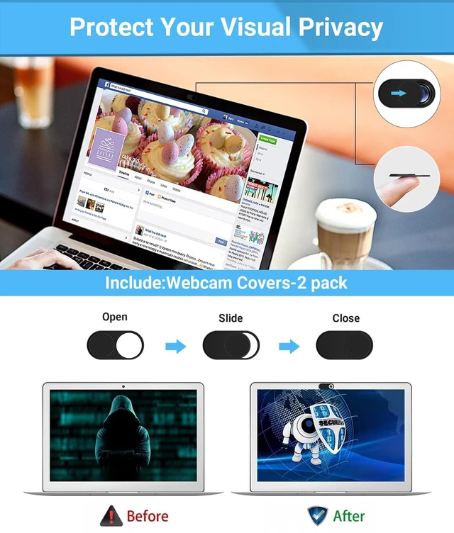 Alt view image 3 of 7 - Magnetic Privacy Screen for MacBook Air 15.3 Inch (2025/2024/2023, M4, M3, M2 Chip) - Removable Anti-Glare Protector with Camera Cover Slide, Anti-Blue Light Filter for Mac Air 15.3" Laptop