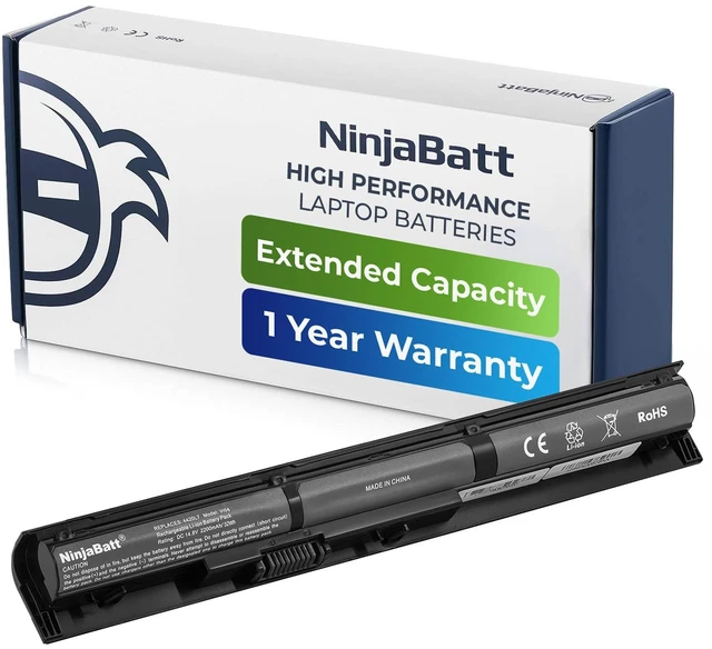 Main image of 756743-001 Battery for HP V104 VI04 ProBook 450 G2 G3 Notebook Fits Envy 14 15 17 Pavilion 756744-001 756478-851 756478-422 756478-421 4 cells 2200mAh 14.8V