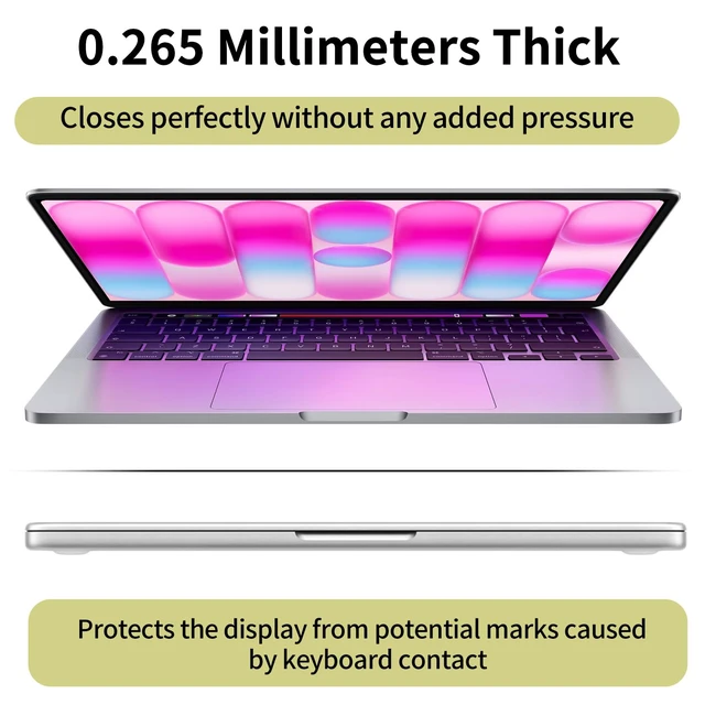 Alt view image 5 of 7 - 2 Pack Anti Blue Light Screen Protector Compatible with 2026 MacBook Neo 13-Inch, Eye Protection Matte Anti Glare Film for 13in Mac Neo A18 Pro Chip