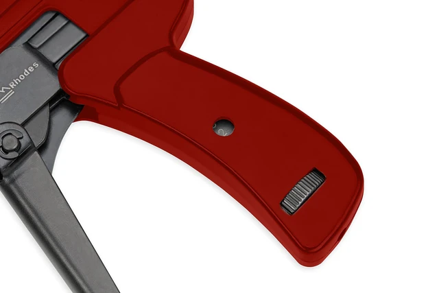 Alt view image 5 of 7 - 42710 Zip Tie Gun/Cable Tie Install Tool, Adjustable Tension with Built-In Cutter, for Nylon Ties up to 1/4- Red