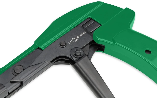 Alt view image 4 of 7 - 42711 Zip Tie Gun/Cable Tie Install Tool, Adjustable Tension with Built-In Cutter, for Nylon Ties up to 1/4- Green