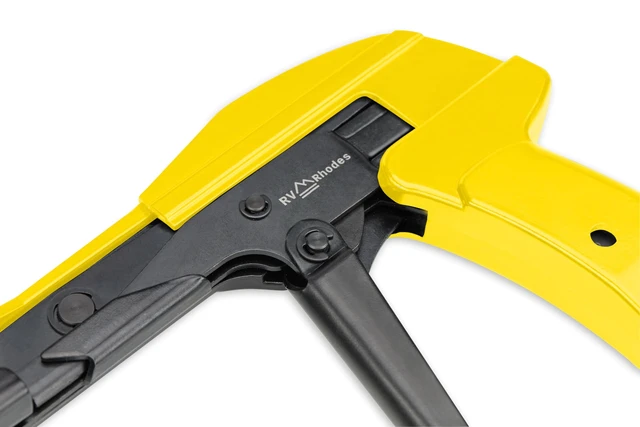 Alt view image 6 of 7 - 42712 Zip Tie Gun/Cable Tie Install Tool, Adjustable Tension with Built-In Cutter, for Nylon Ties up to 1/4- Yellow