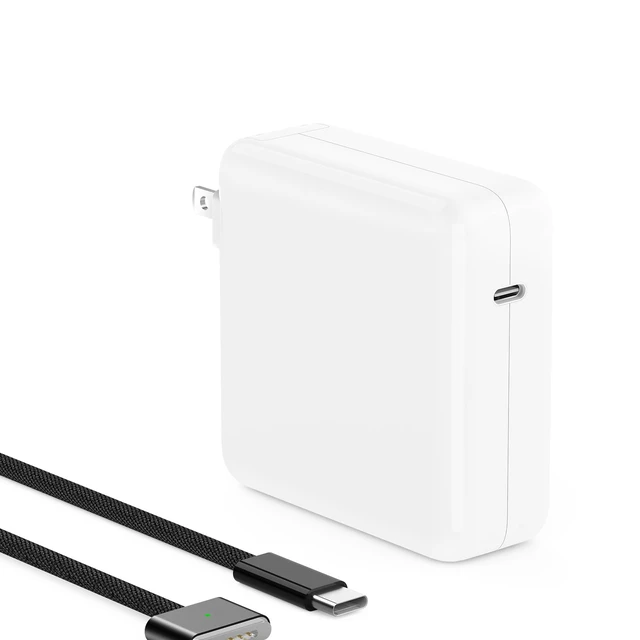 Main image of 140W Charger for MacBook Pro 16 14 inch Mac Air 15 13.6 inch M5 M4 M3 M2 M1 2026 2025 2024 2023 2022 2021, 6.6FT USB C to Magnetic 3 Cable, PD 3.1/3.0, Compact, Original Quality, Space Black