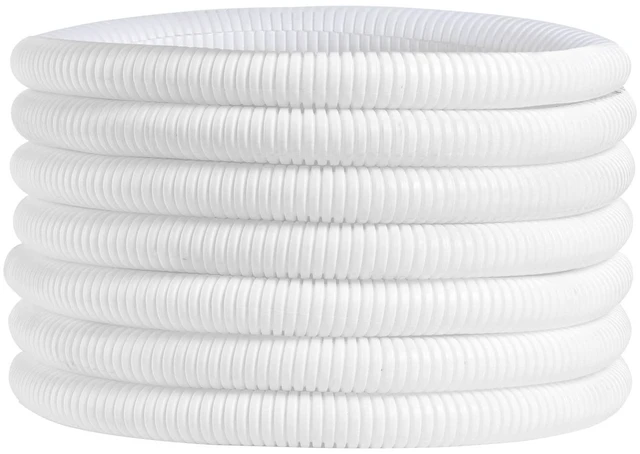 Main image of 30ft Dog Cat Cord Protector Electric Wires Covers Wire Loom Tubing Protect Wires from Rabbits, Cats and Other Pets White