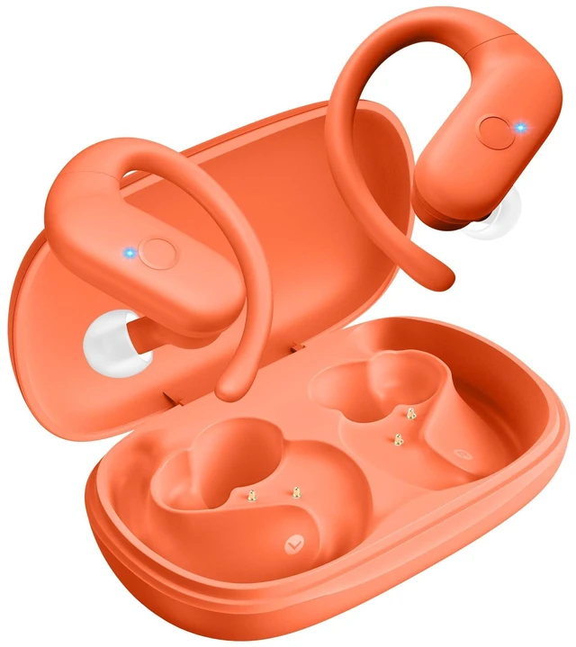 Main image of Sport Wireless Earbuds,60Hrs BT5.4 ENC IPX7 Waterproof Earhooks Deep Bass 14.2mm drivers deliver rich stereo sound. Soft silicone ensures a secure, painless fit for long workouts