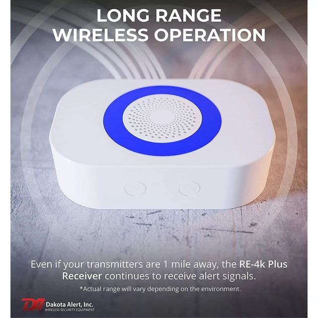 Alt view image 3 of 3 - RE-4K Plus 1-Mile Wireless Receiver for 4000 Series Sensors Compatible with All 4000 Series Sensors: SBB-4000, DCHT-4000, DCMT-4000, DCPT-4000, UT-4000 Transmitters