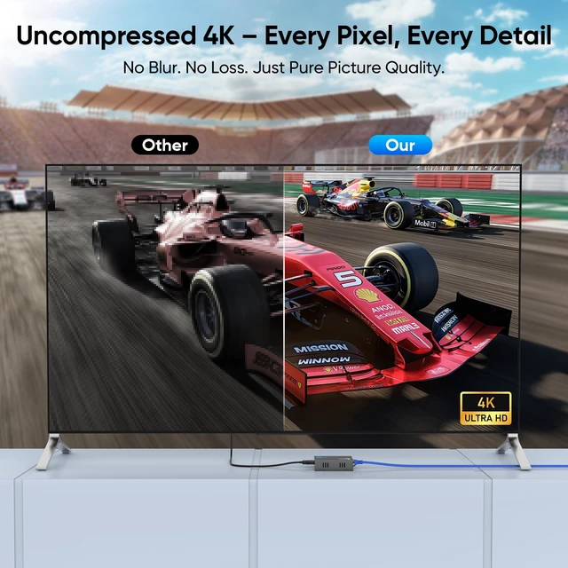 Alt view image 3 of 7 - 4K HDMI Extender Over Ethernet, 230FT, PoC, IR, Loop Out -HT275 4K 30Hz to 131FT or 1080P 60Hz to 230FT over Cat6/Cat7 with EDID, transmitter and receiver for home and professional AV