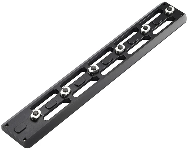 Main image of Arca Dovetail Rail for M-LOK System Quick-Release Tripod Mount Adapter Compatible with Arca-Swiss/RRS Standards Lightweight Aluminum Hunting Accessory 6-Slot Interface