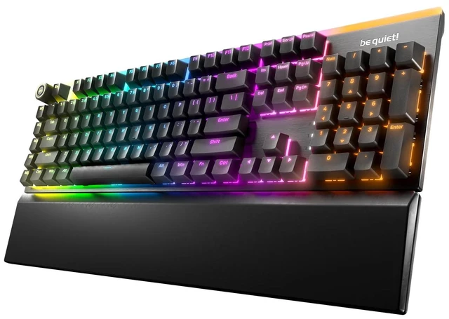 Main image of Light Mount Tactile, Gaming Keyboard, Mechanical Silent Switches Hot-Swappable Silent Switches, Triple-layered dampening, 3D Media Wheel, PBT Double-Shot Keycaps, ARGB, Programmable Keys