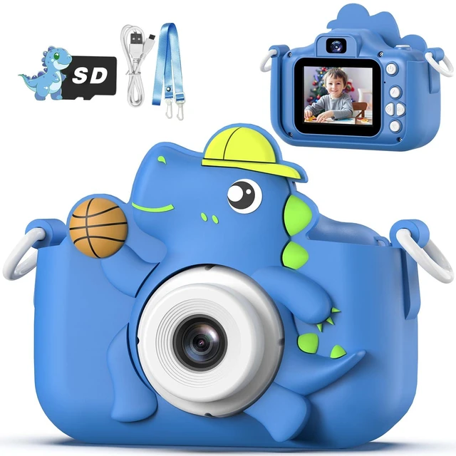 Main image of Kids Camera Toy, Children Age 3-12, Christmas/Birthday Gifts for Girls, 1080P HD Video, Gift for 3 4 5 6 7 8 9 10 11 12 Year Old Girl Blue