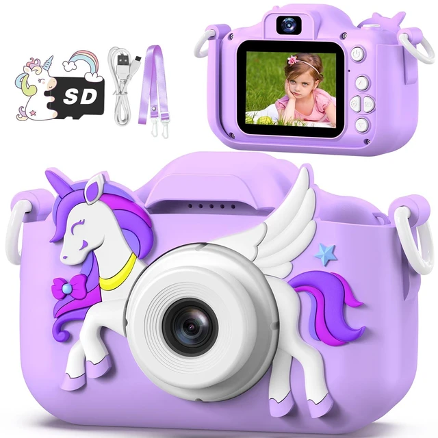 Main image of Kids Camera Toy, Children Camera Toys for Kid Age 3-12, Christmas/Birthday Gifts for Girls, 1080P HD Video Kids Digital Camera, Gift for 3 4 5 6 7 8 9 10 11 12 Year Old Girl