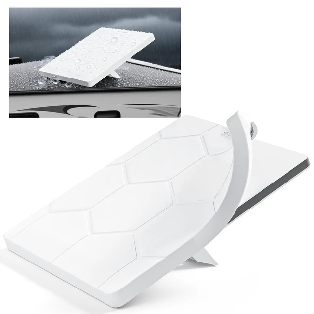 Main image of for Starlink Mini Protective Cover Case, Hailproof & Shockproof Liquid Silicone Protective Case for Starlink Mini, Starlink Mini Accessories Waterproof & Portable for Outdoor Camping, White