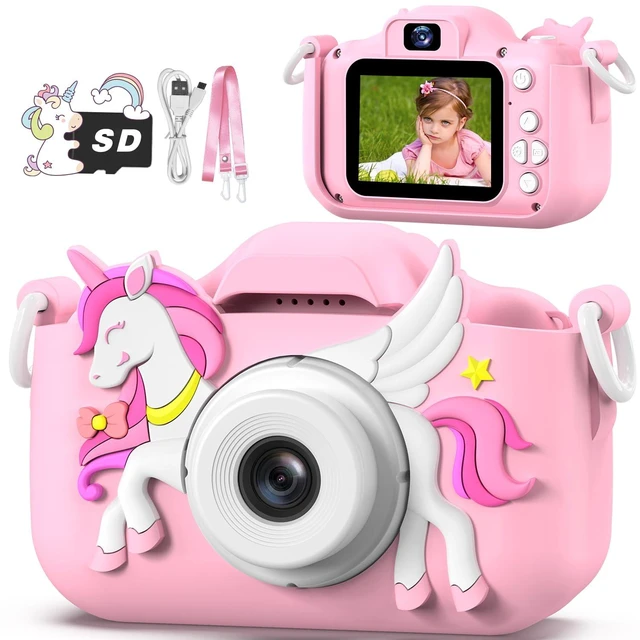 Main image of Kids Camera Toy, Children Camera Toys for Kid Age 3-12, Christmas/Birthday Gifts for Girls, 1080P HD Video Kids Digital Camera, Gift for 3 4 5 6 7 8 9 10 11 12 Year Old Girl