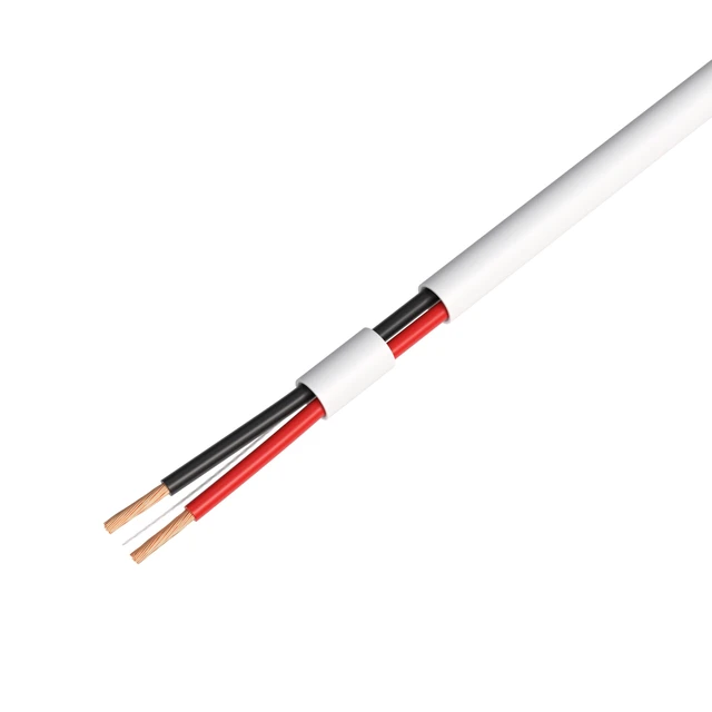 Alt view image 2 of 6 - 500ft Stranded 18/2 Alarm CCA Cable for Low Voltage LED, Burglar System, Fire Detector, Security Station, Door Bell, 18AWG 2 Conductors Wire