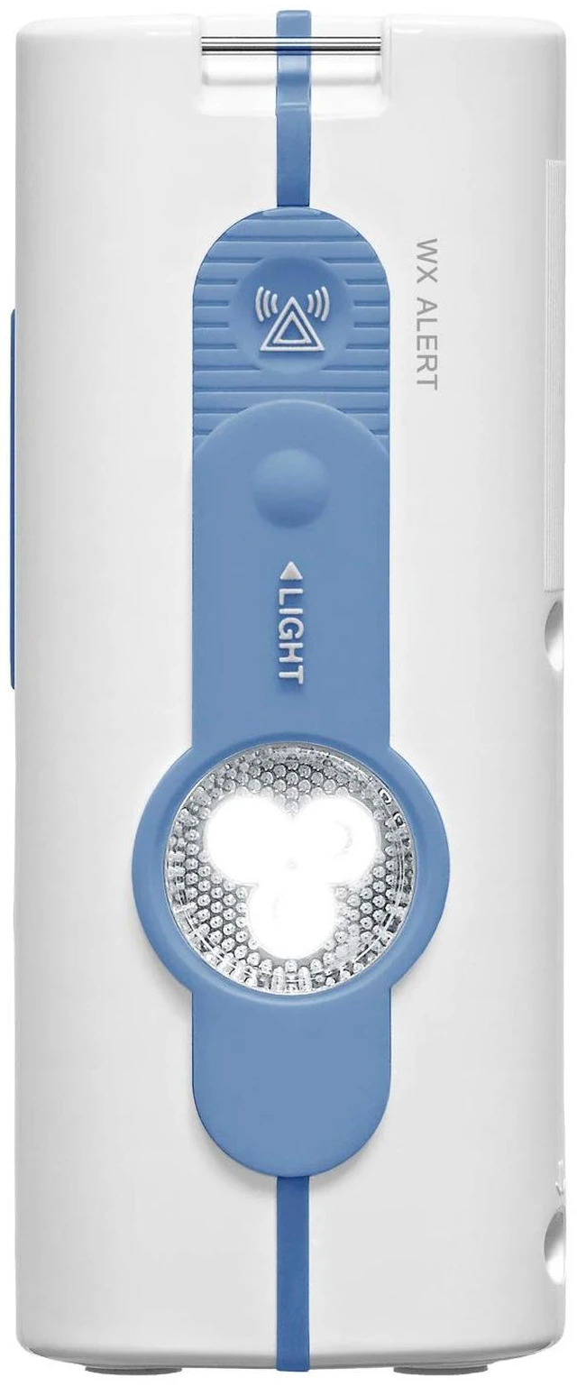 Alt view image 4 of 7 - H202 AM/FM Weather Alert Waterproof Shower Radio, White